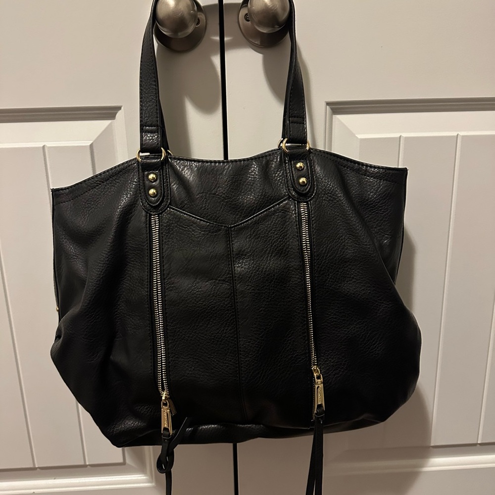 Juicy Couture LA Women's Black Purse Handbag Large Size 18x14x5"